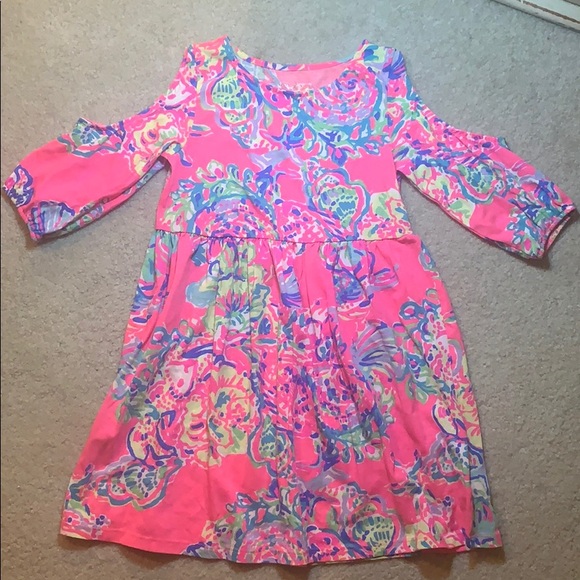 Lilly Pulitzer Other - Lilly Pulitzer floral cold shoulder dress